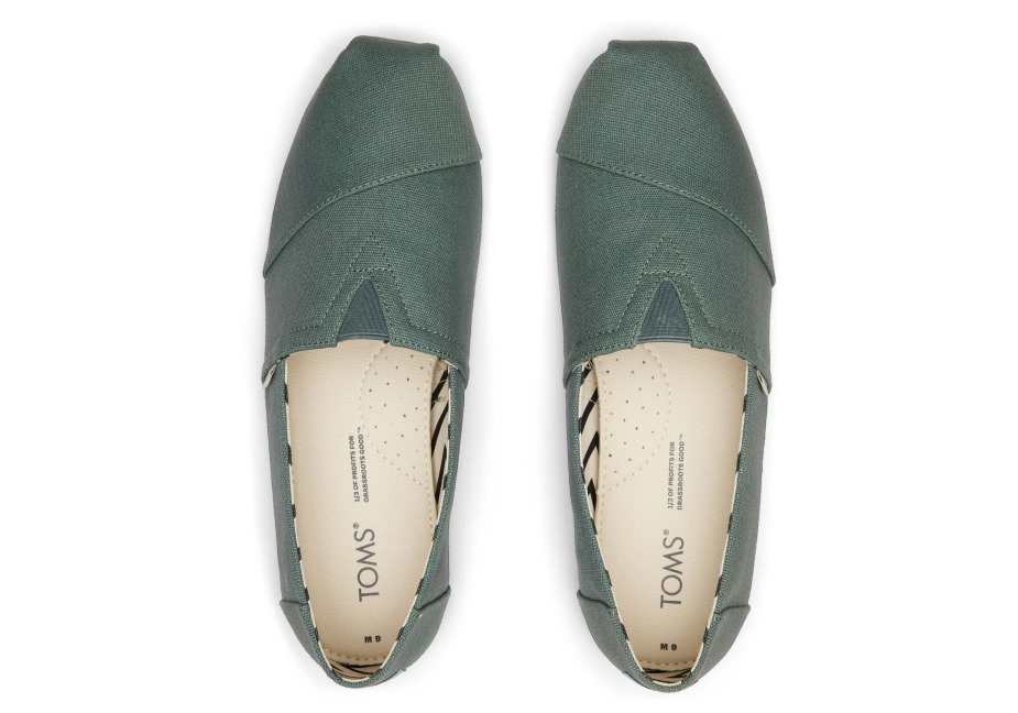 Toms Alpargata Miras Tuval Bonsai Yeşili