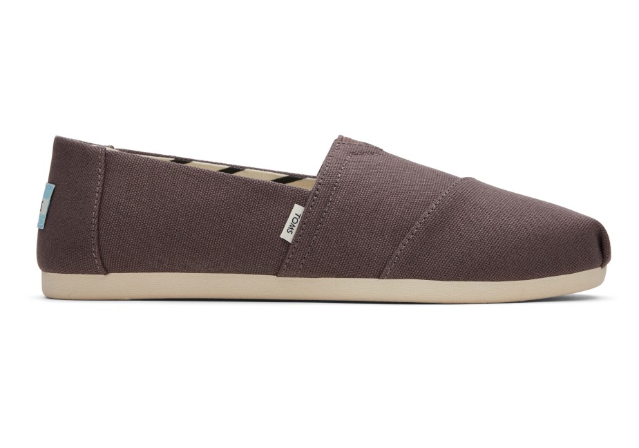 Toms Alpargata Geri Dönüştürülmüş Pamuk Kanvas Külü