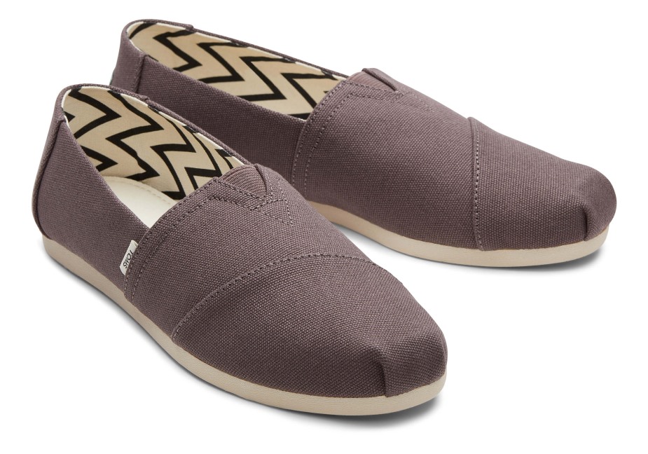 Toms Alpargata Geri Dönüştürülmüş Pamuk Kanvas Külü
