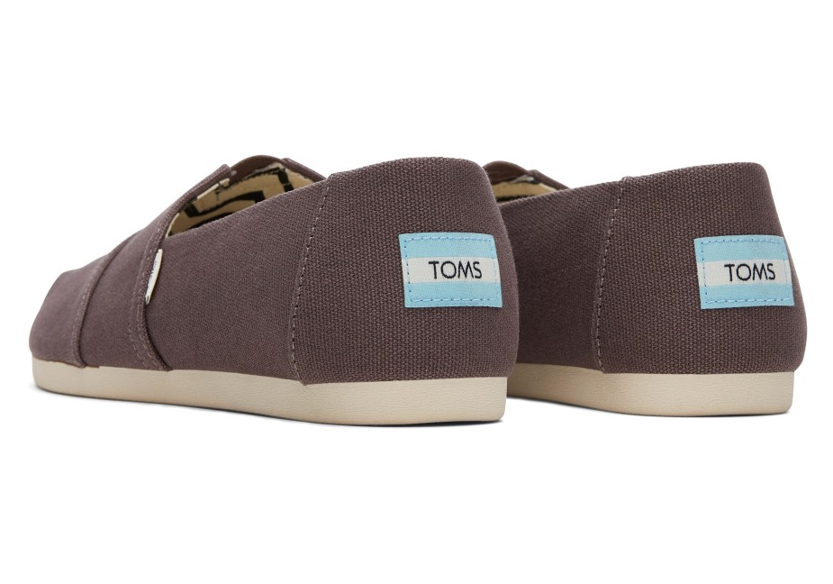Toms Alpargata Geri Dönüştürülmüş Pamuk Kanvas Külü