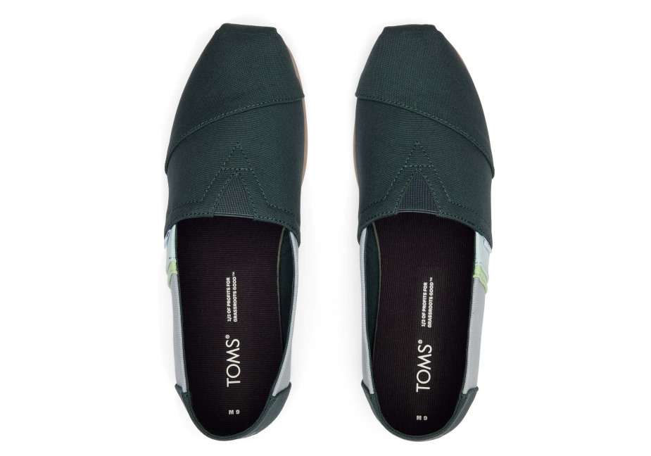 Toms Renk Bloğu Alpargata Orman Yeşili