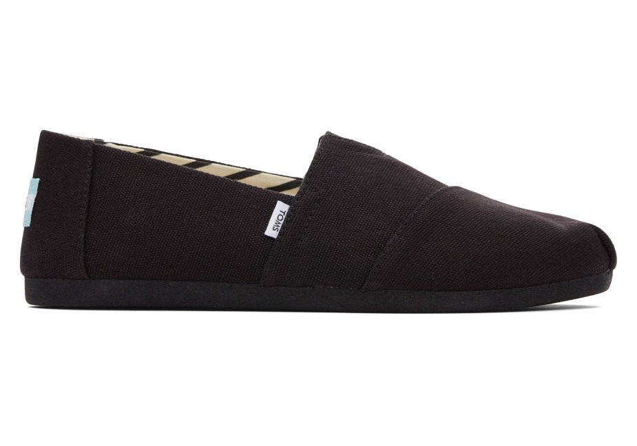 Toms Alpargata Tuval Geniş Genişlik Siyah-siyah Geniş