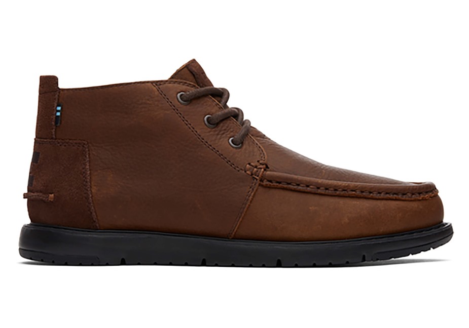 Toms Chukka çizme Suya Dayanıklı Hindiba Kahverengi