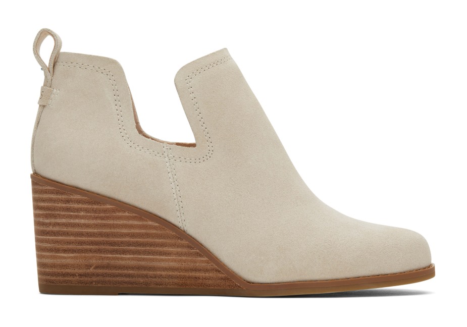 Toms Kallie Dolgulu Patik Bej