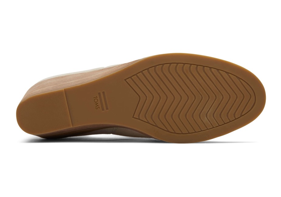 Toms Kallie Dolgulu Patik Bej