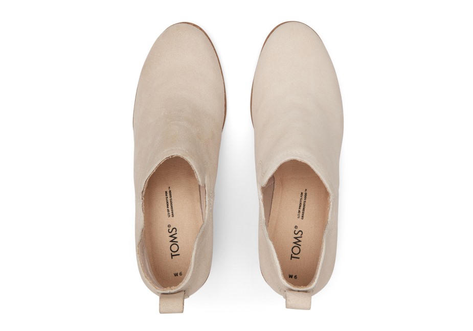 Toms Kallie Dolgulu Patik Bej