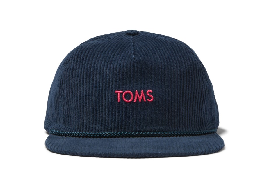 Toms Toms Kadife şapka Lacivert