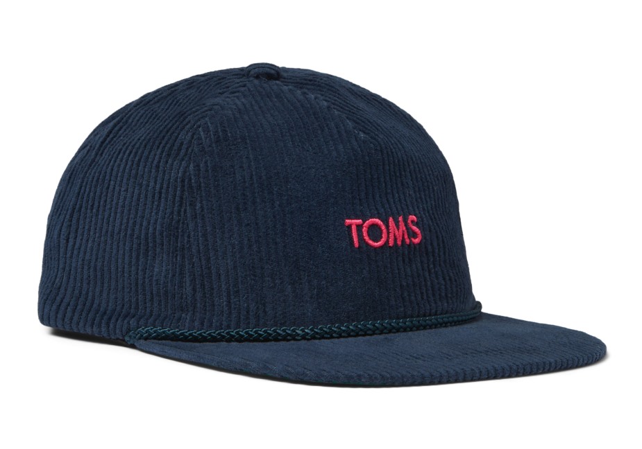 Toms Toms Kadife şapka Lacivert