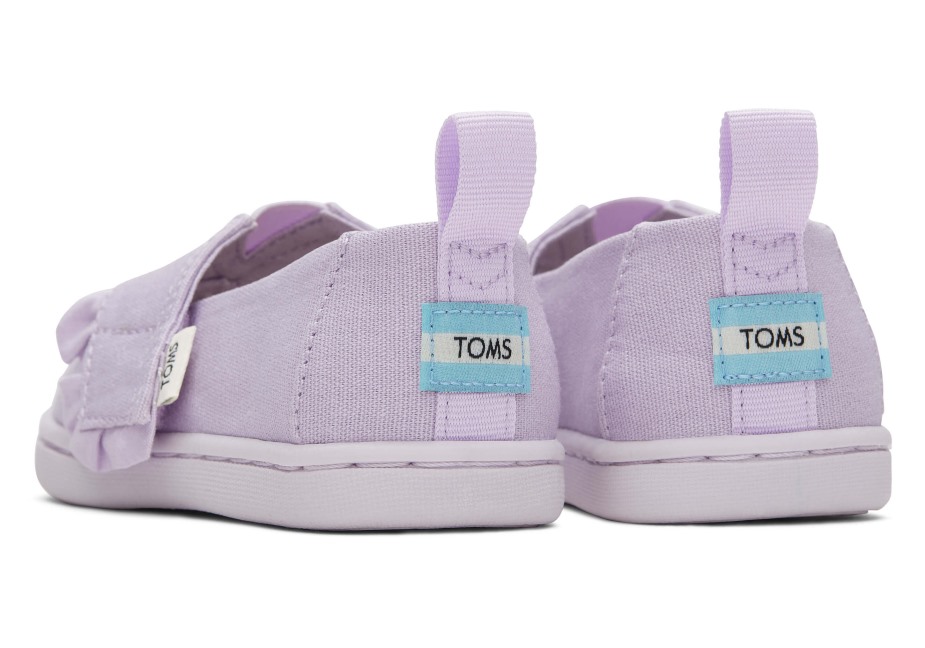 Toms Minik Alpargata Fırfır Hafif Orkide