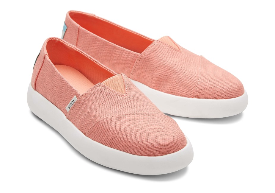 Toms Ebegümeci Alpargata şeftali Pembe