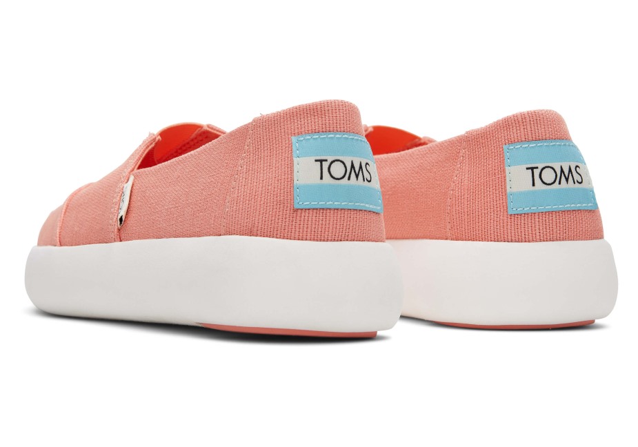 Toms Ebegümeci Alpargata şeftali Pembe