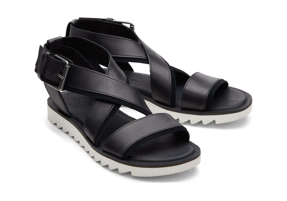 Toms Sidney Sandalet Siyah
