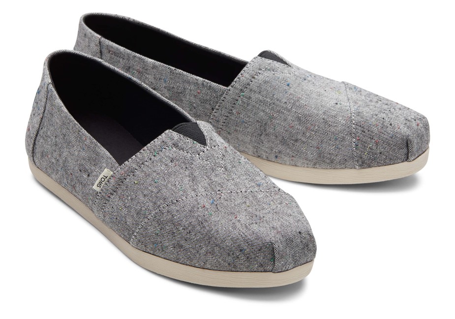 Toms Keten Alpargata Siyah