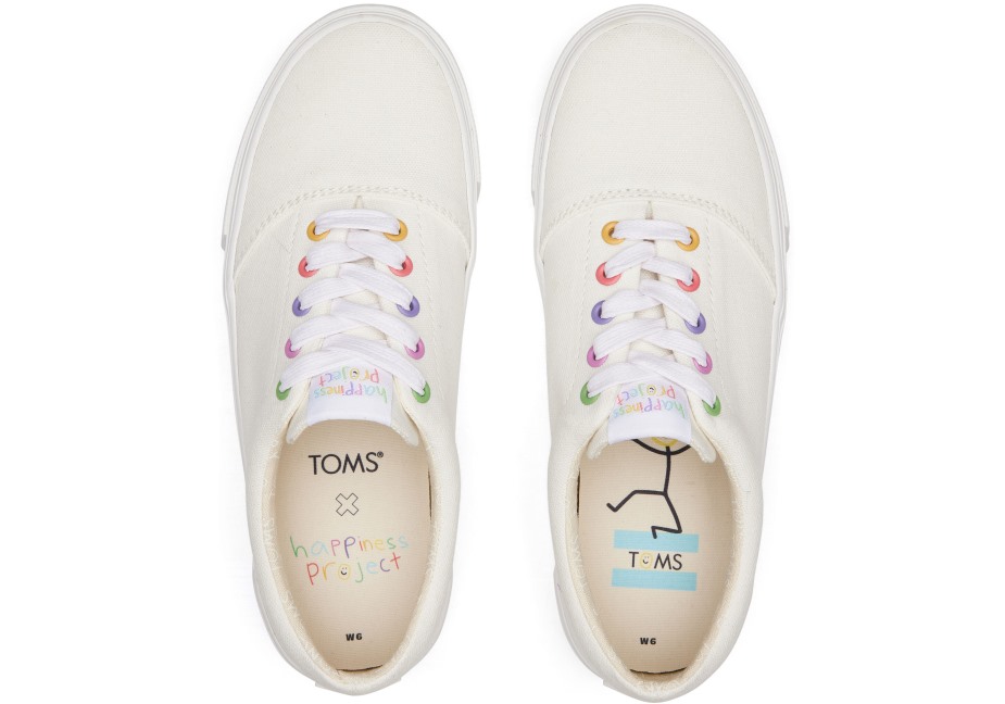 Toms Toms X Mutluluk Projesi Fenix Beyaz Dantel