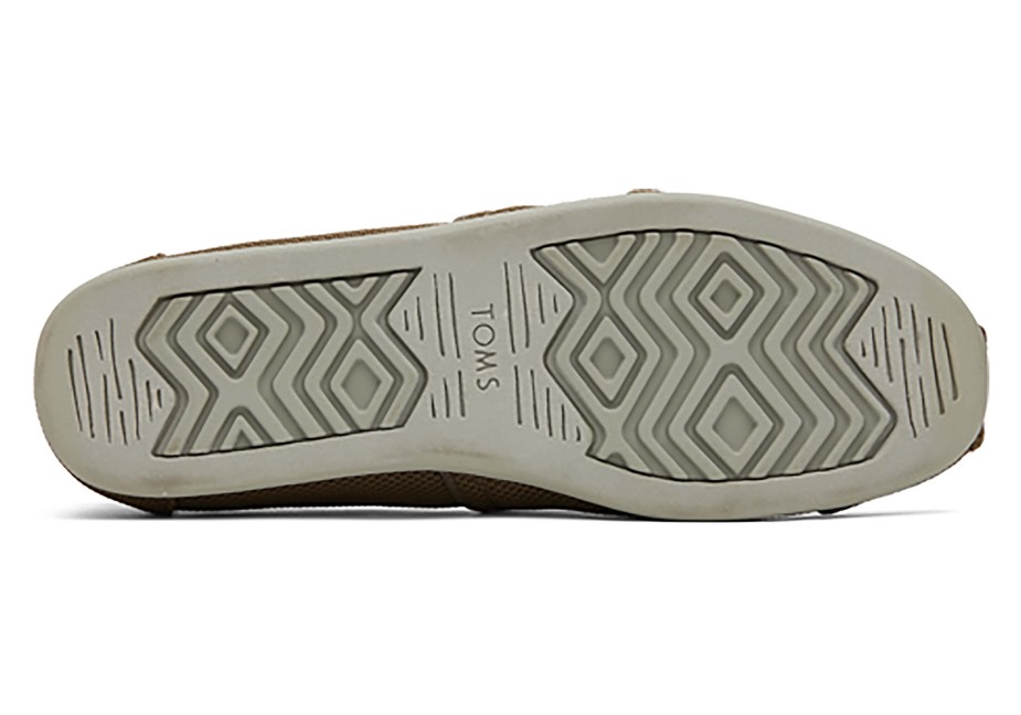 Toms Alpargata Repreve örgü Koyu Zeytin