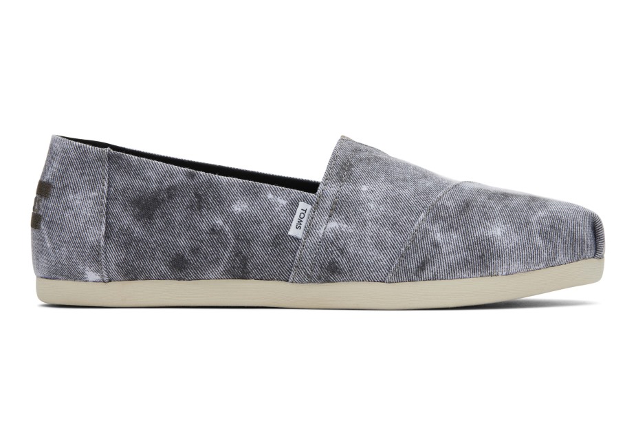 Toms Alpargata Yıkanmış Siyahı Temsil Eder