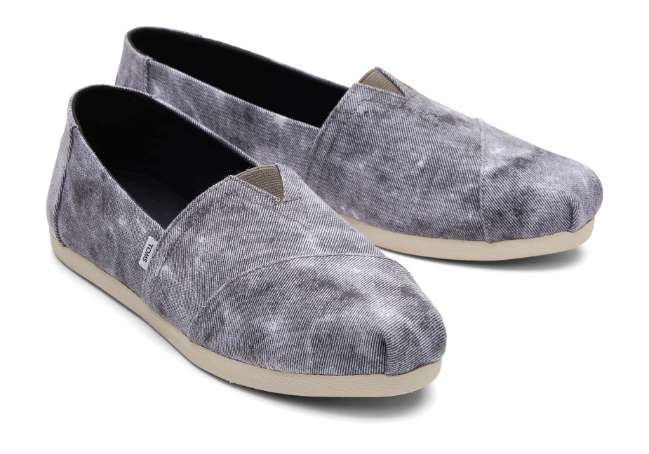 Toms Alpargata Yıkanmış Siyahı Temsil Eder
