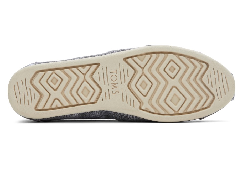 Toms Alpargata Yıkanmış Siyahı Temsil Eder