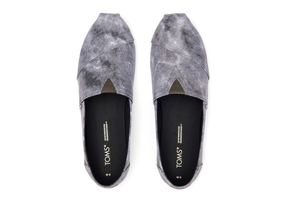 Toms Alpargata Yıkanmış Siyahı Temsil Eder
