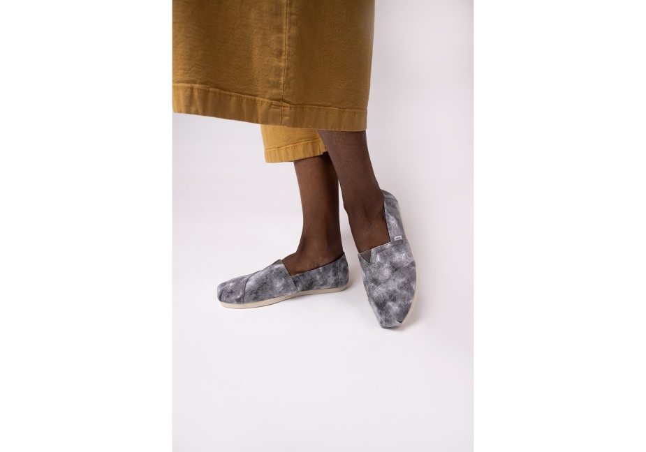 Toms Alpargata Yıkanmış Siyahı Temsil Eder