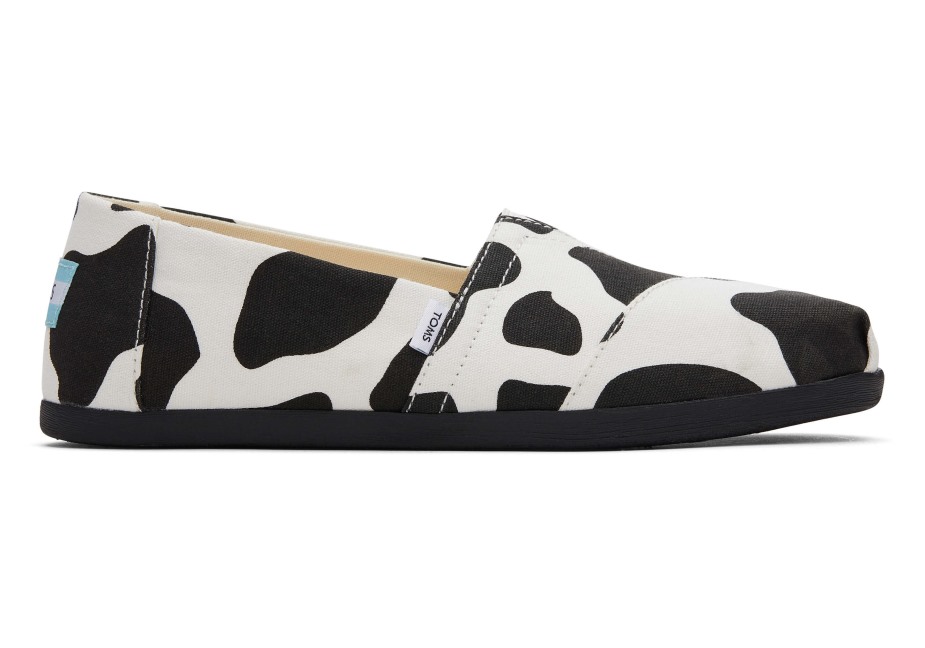 Toms Alpargata Inek Inek Baskı Siyah