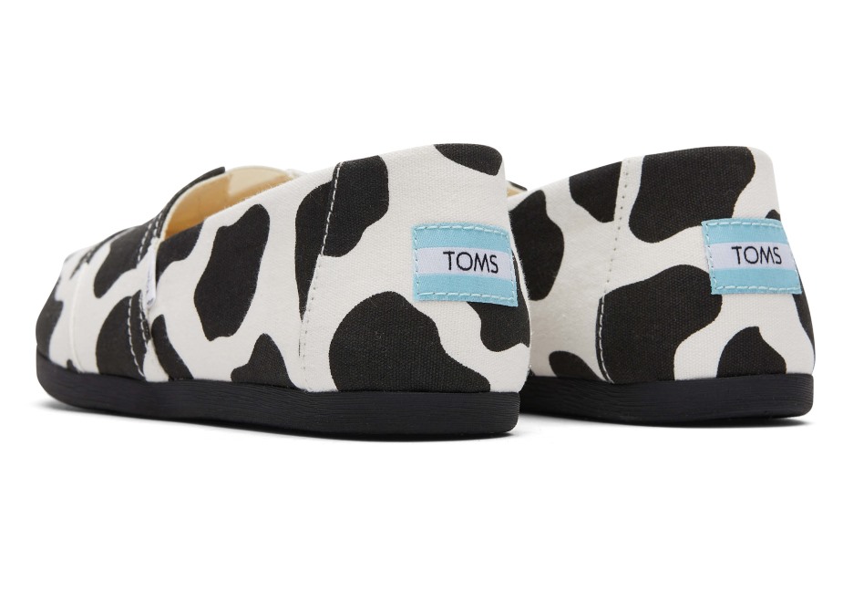 Toms Alpargata Inek Inek Baskı Siyah