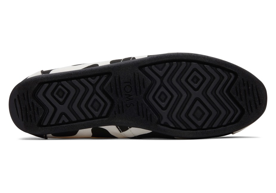 Toms Alpargata Inek Inek Baskı Siyah