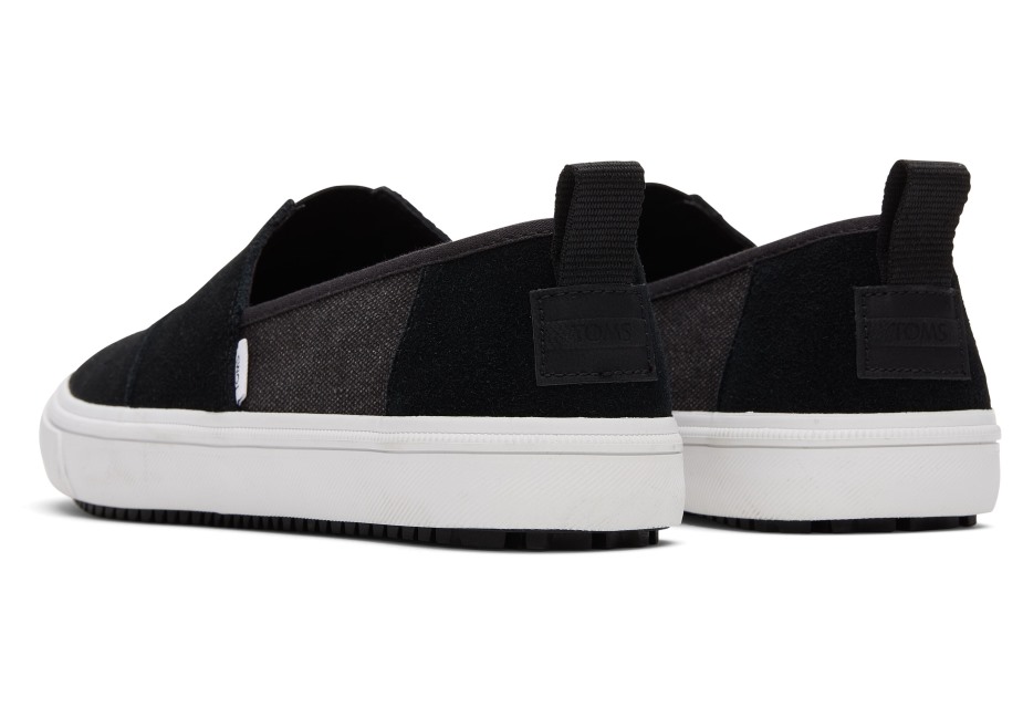 Toms Alpargata Suya Dayanıklı Arazi Suya Dayanıklı Siyah