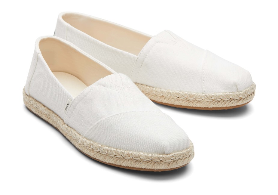 Toms Espadrille Alpargata Beyaz