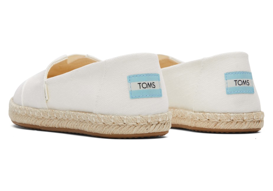 Toms Espadrille Alpargata Beyaz