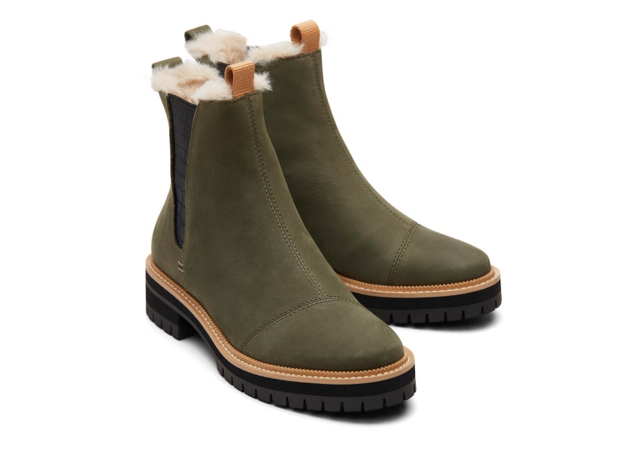 Toms Dakota Bootie Asfalt Zeytin